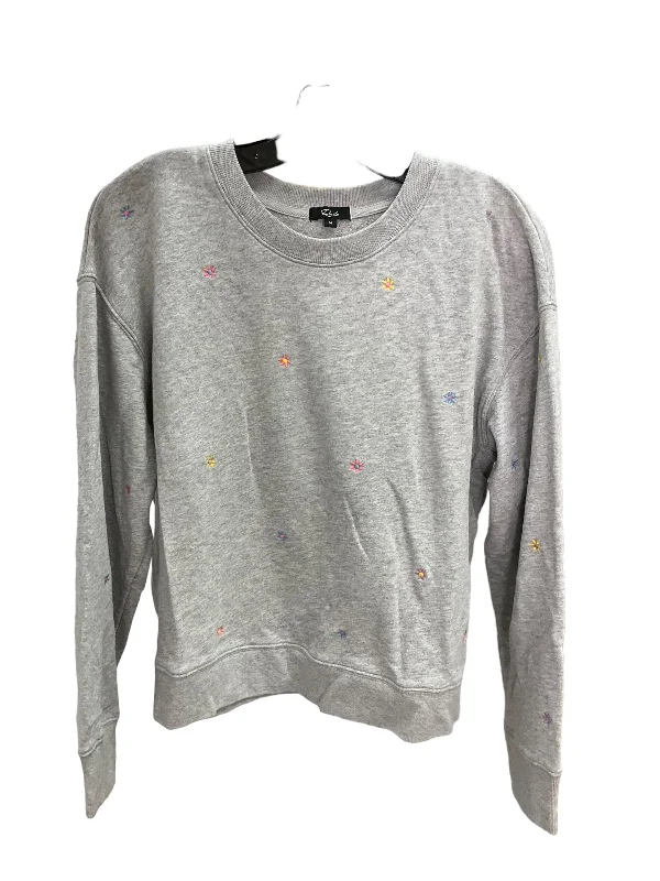 Sweatshirt Crewneck By Rails In Grey, Size: M