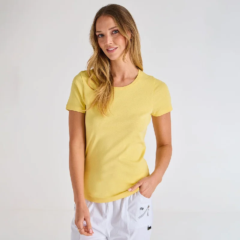 Ladies Lemon Drop Crew Neck T-Shirt