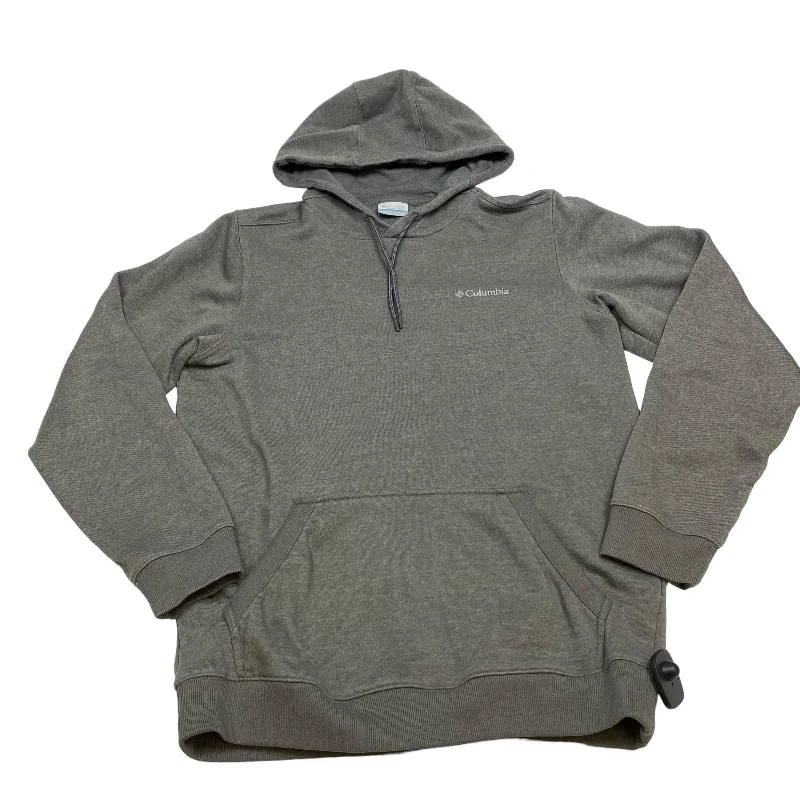 Sweatshirt Hoodie By Columbia In Grey, Size: S