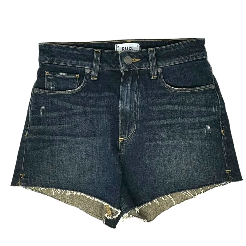 Blue Denim Shorts Designer Paige, Size 2