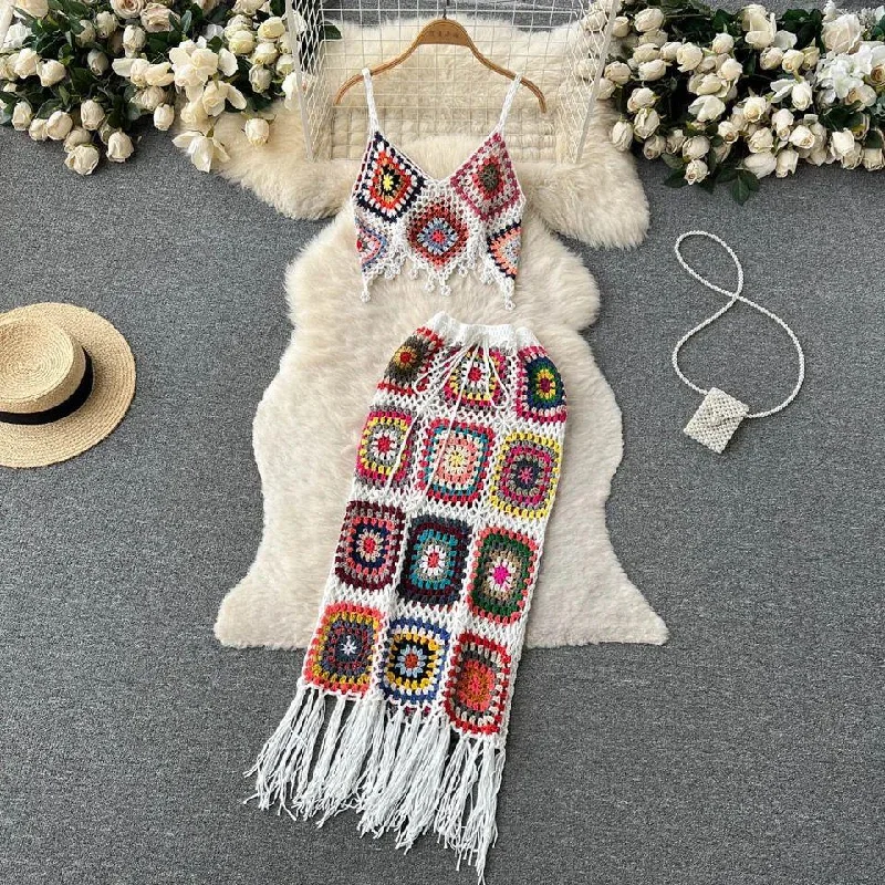 Lyla Crochet Coord Set