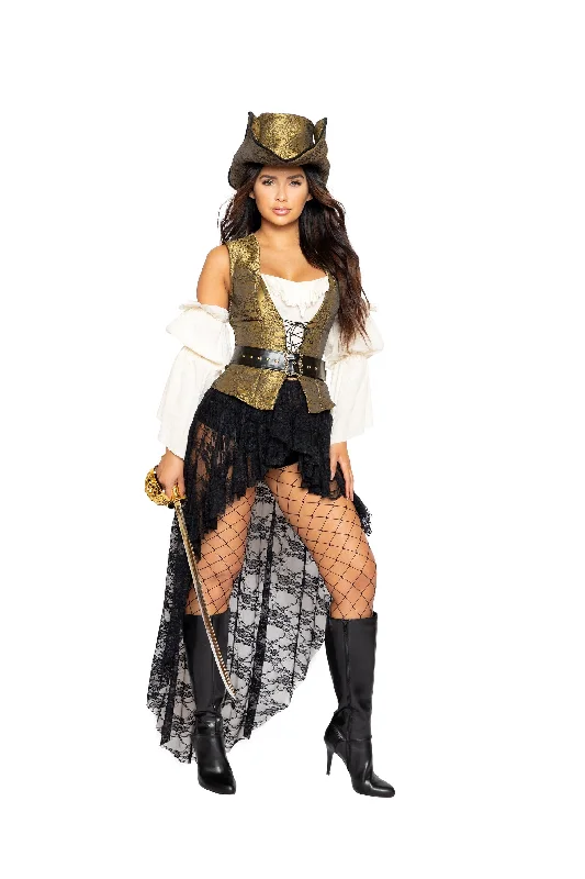 4980 - 6pc Pirate Queen Costume