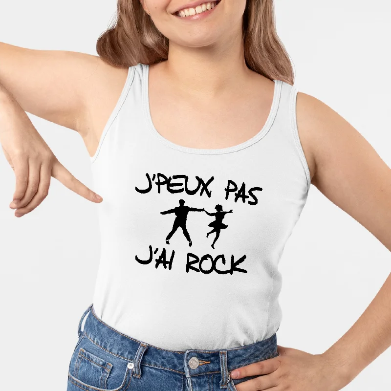 Débardeur Femme J'peux pas j'ai rock