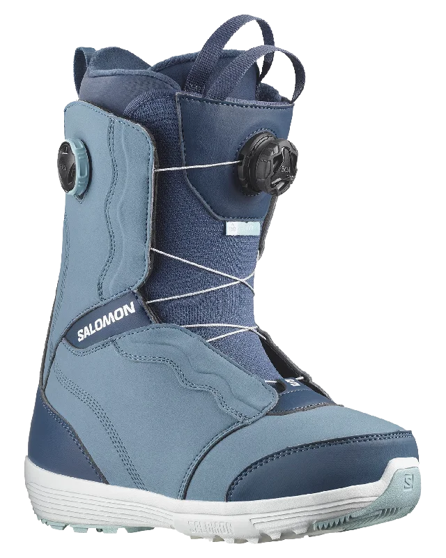 Salomon Women's Ivy Boa Sj Snowboard Boots - Copen Blue/Sargasso Sea/Sterling Blue - 2024