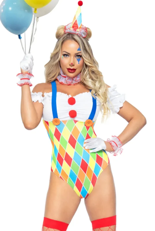 Clown Cutie Sexy Circus Costume