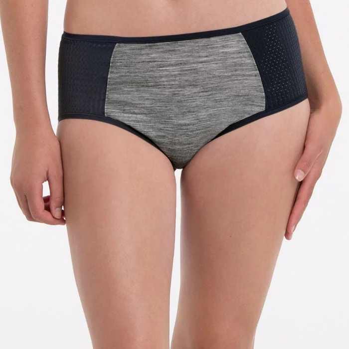 Pan Alp Ull Sportspanty High Waist Antrasitt