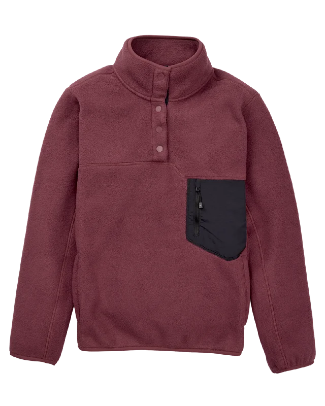 Burton Women's Cinder Fleece Pullover - Almandine