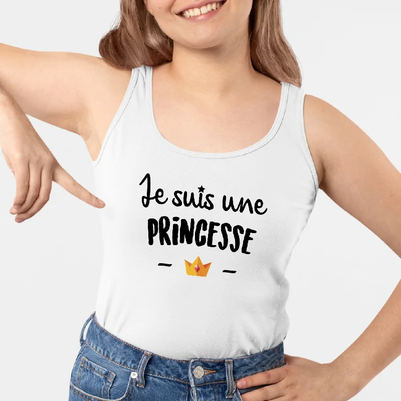 Débardeur Femme Je suis une princesse