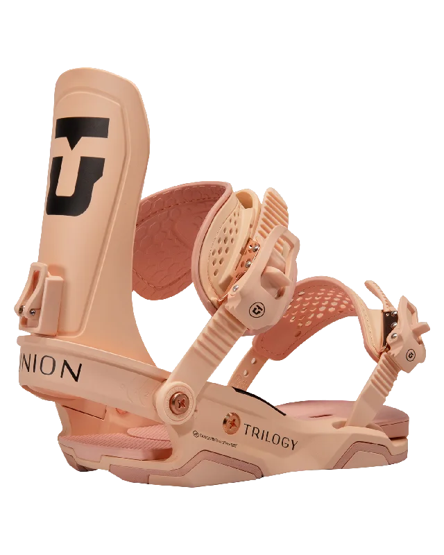 Union Team Hb Trilogy Women's Snowboard Bindings - Pink