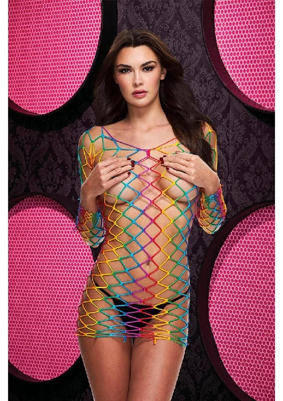 LC-87 Fencenet Mini Dress