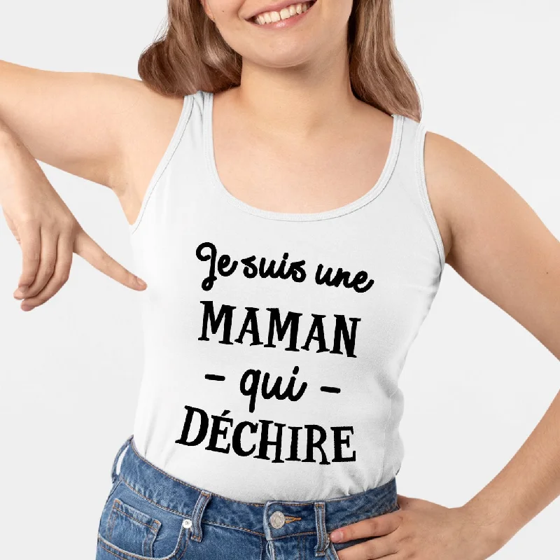 Débardeur Femme Maman qui déchire