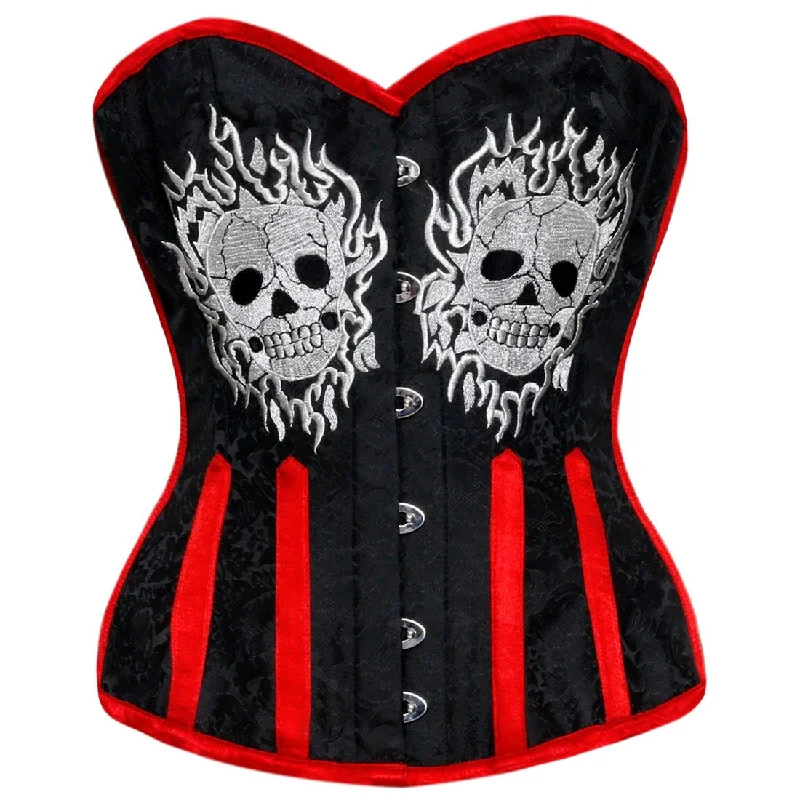 Falala Gothic Authentic Steel Boned Overbust Corset