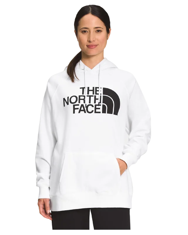 The North Face Women's Half Dome Pullover Hoodie - TNF White / TNF Black