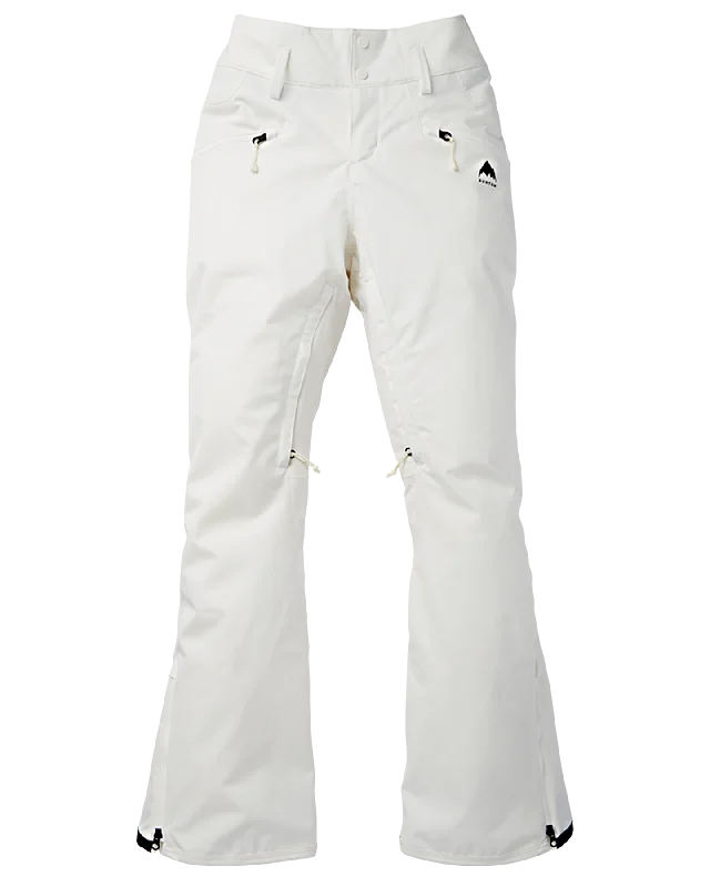 Burton Women's Marcy High Rise Stretch 2L Snow Pants - Stout White