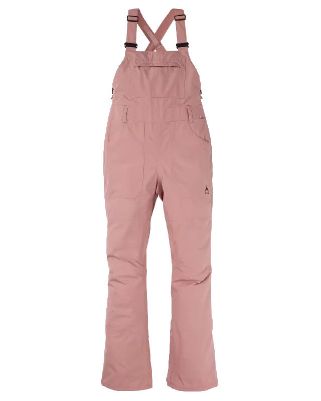 Burton Women's Avalon Gore-Tex 2L Bib Snow Pants - Powder Blush