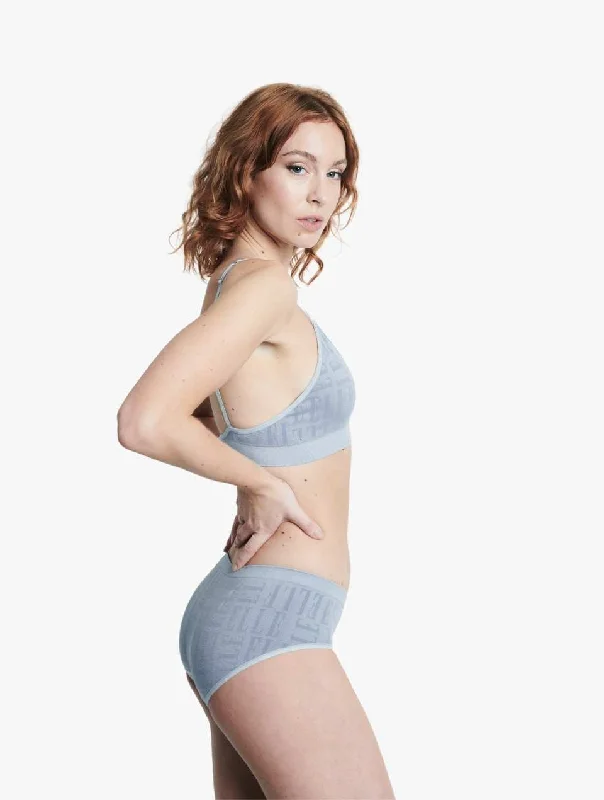 ELLE Signature Seamless Hipster - Blue Fog