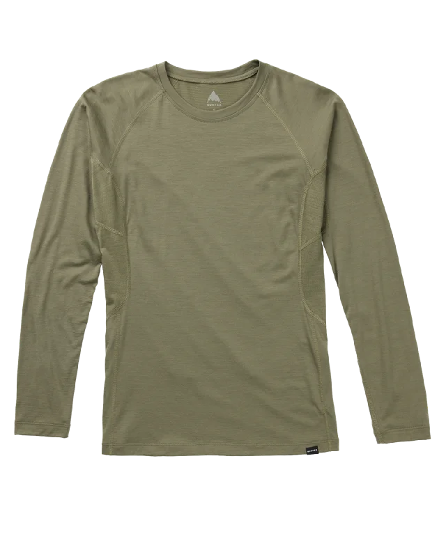 Burton Women's Phayse Merino Base Layer Crewneck - Forest Moss