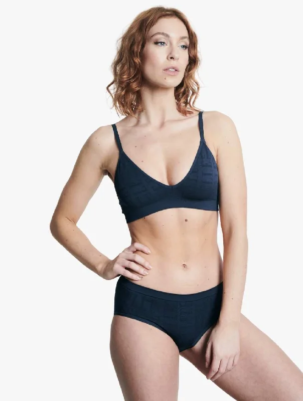 ELLE Signature Seamless Hipster - Navy