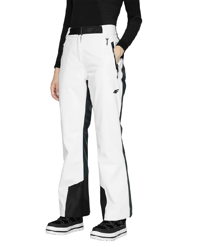 4F Glory Womens Ski Pant - White - 2022