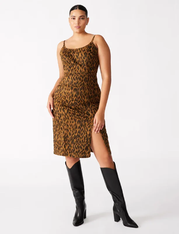 Giselle Dress, Leopard