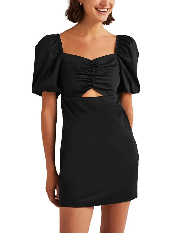 Boden Cut Out Detail Mini Dress