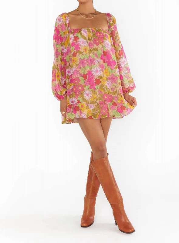 Briar Mini Dress In Carnaby Floral