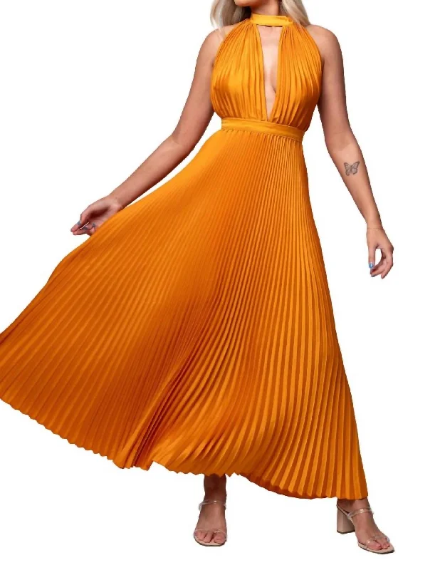 Chateau Gown In Amber