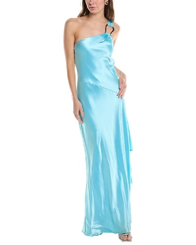 issue New York One-Shoulder Gown