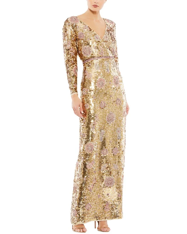 Mac Duggal Column Gown