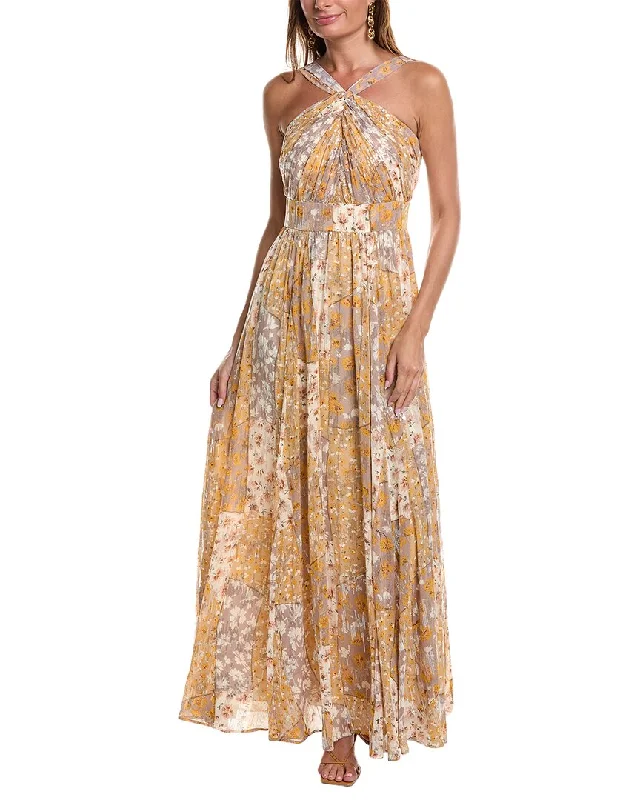 Mikael Aghal Sequin Gown