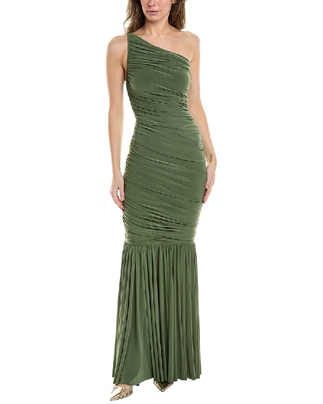 Norma Kamali Diana Fishtail Gown