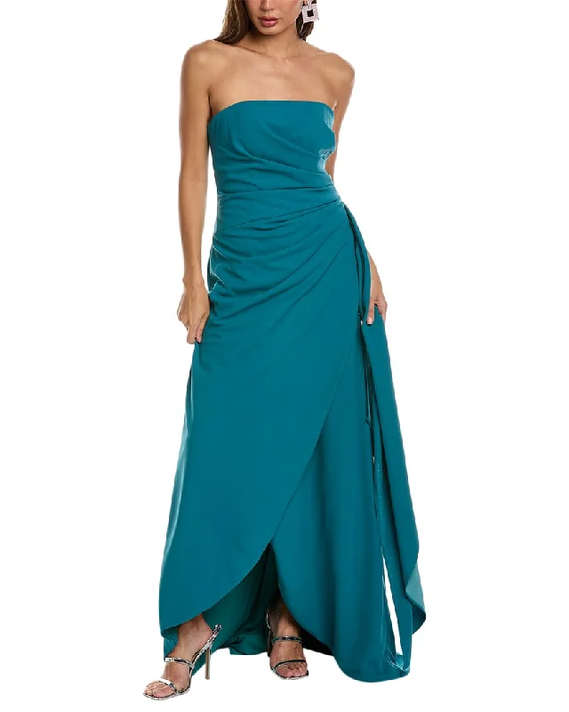 Rene Ruiz Draped Gown