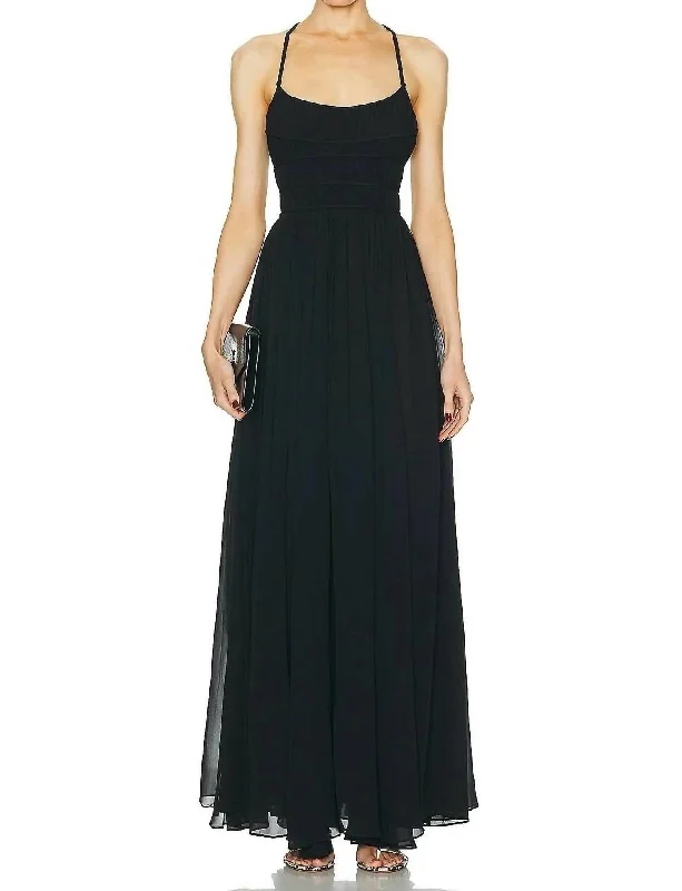 Rosie Gown In Black