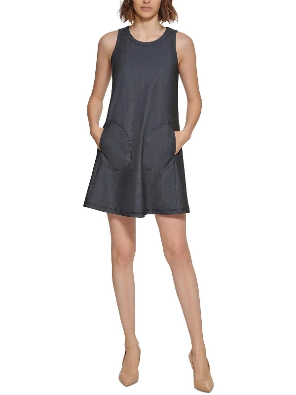 Womens Party Mini Shift Dress