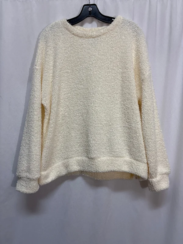 Top Long Sleeve By Wonderly In Cream, Size: Xl