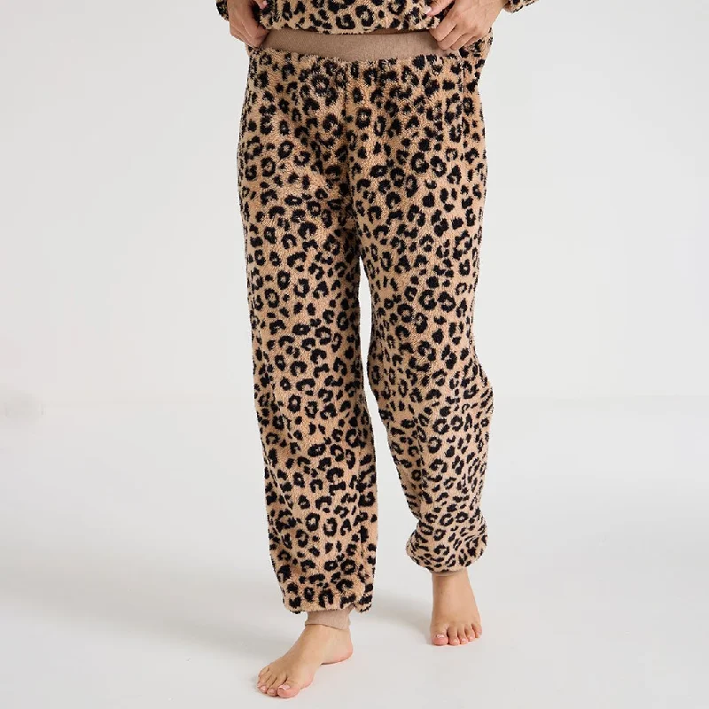 Ladies Fleece Loungewear Pants